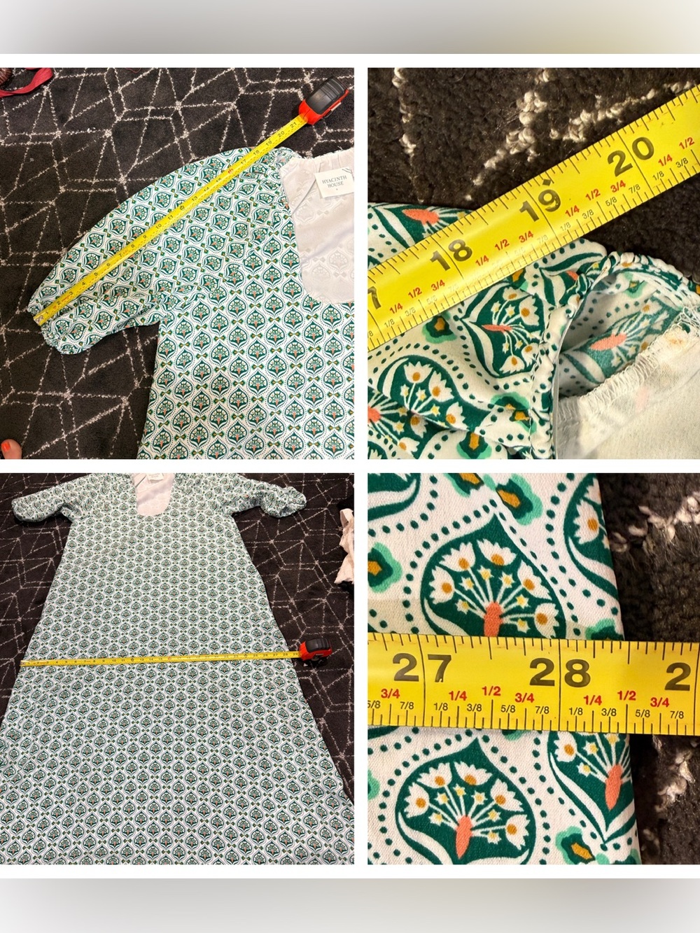 Hyacinth House Green Leaves Laurel Maxi Dress - Picture 7 of 9